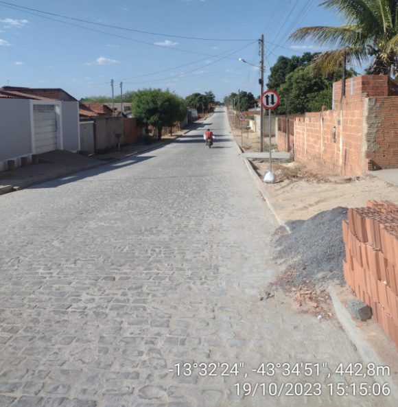 Pavimentação em Paralelepípedo da Rua Rio Grande do Norte